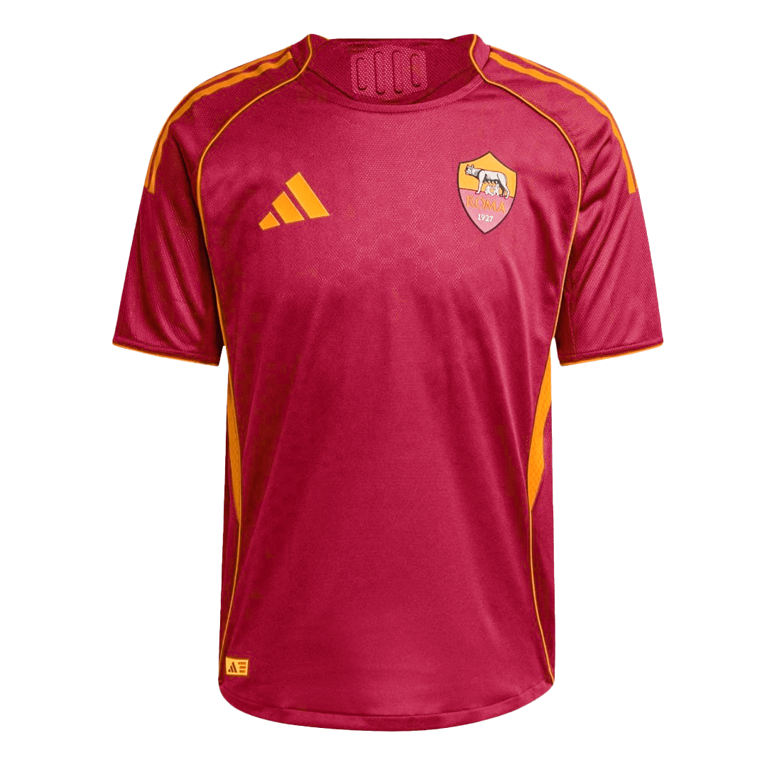 Mens Roma Home Jersey 2025/26 - Player Version (Slim Fit)