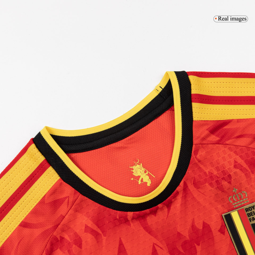 DE BRUYNE #7 Mens Belgium World Cup Home Jersey 2026 - Player Version (Slim Fit)
