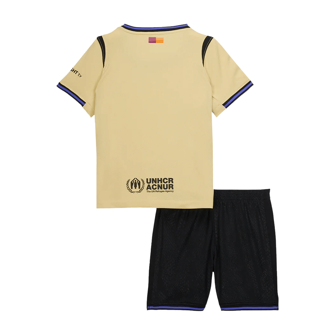 Kids Barcelona Away Kit 2025/26