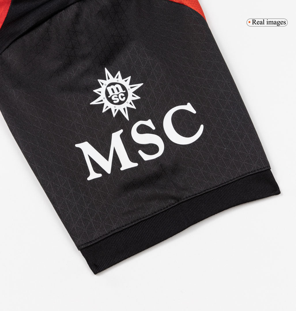 Mens AC Milan Home Jersey 2025/26 - Player Version (Slim Fit)