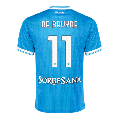 DE BRUYNE #11 Mens Napoli Home Jersey 2025/26