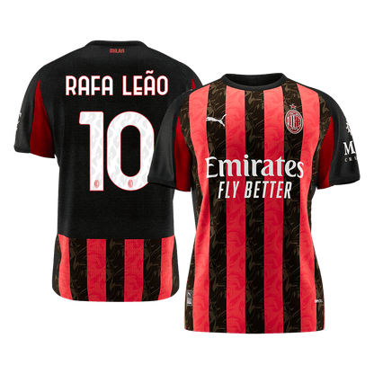 RAFA LEÃO #10 Mens AC Milan Home Jersey 2025/26 [PREMIUM]