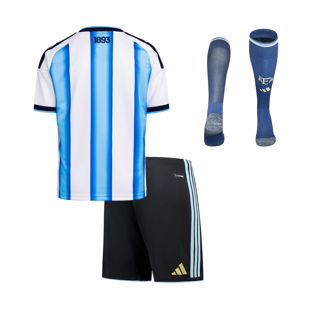 Kids Argentina World Cup Home Full Kit 2026