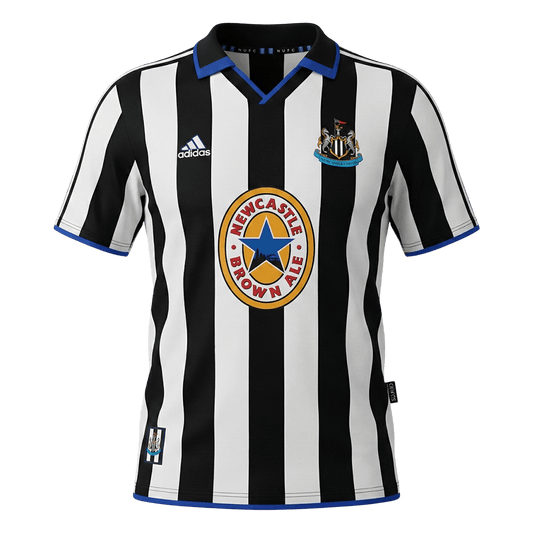 Retro 1999/00 Mens Newcastle United Home Jersey