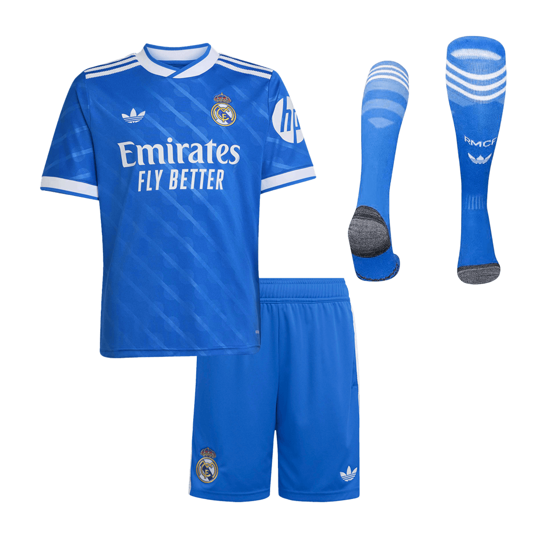 Kids Real Madrid Third Full Kit 2025/26