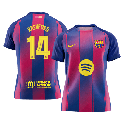 RASHFORD #14 Mens Barcelona Home Jersey 2025/26 - UCL
