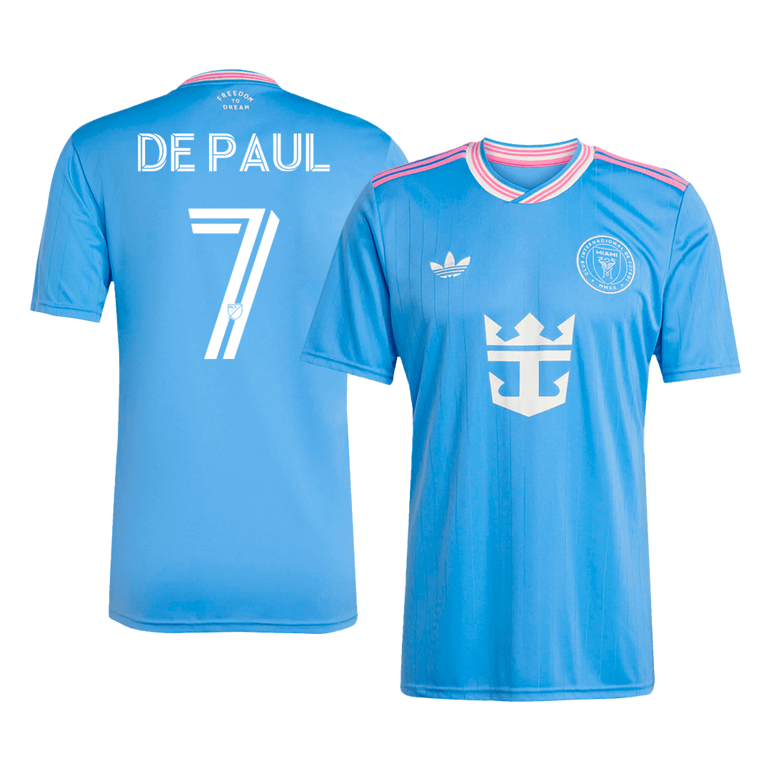 DE PAUL #7 Mens Inter Miami CF Third Jersey 2025