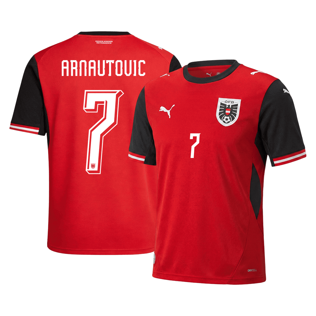 ARNAUTOVIC #7 Mens Austria World Cup Home Jersey 2026