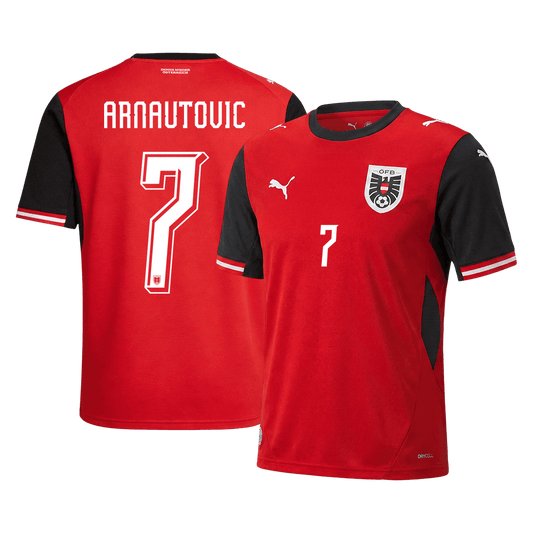 ARNAUTOVIC #7 Mens Austria World Cup Home Jersey 2026