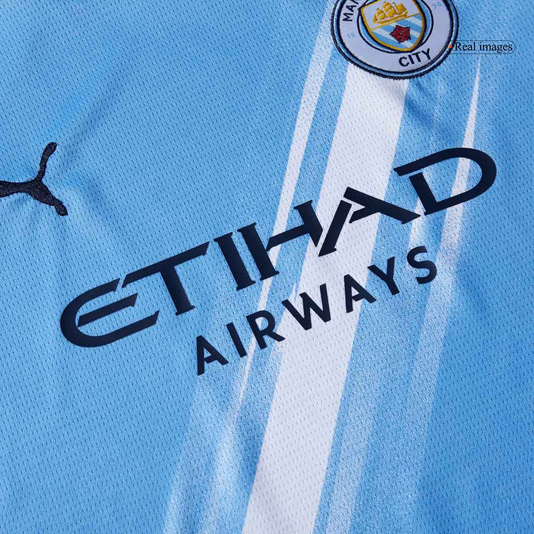Kids Manchester City Home Full Kit 2025/26