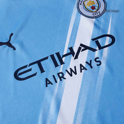 Kids Manchester City Home Full Kit 2025/26