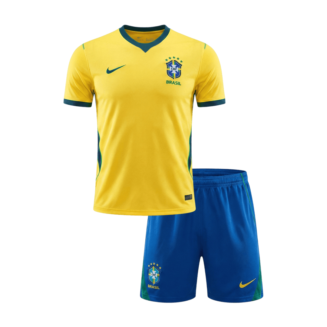 Kids Brazil World Cup Home Kit 2026