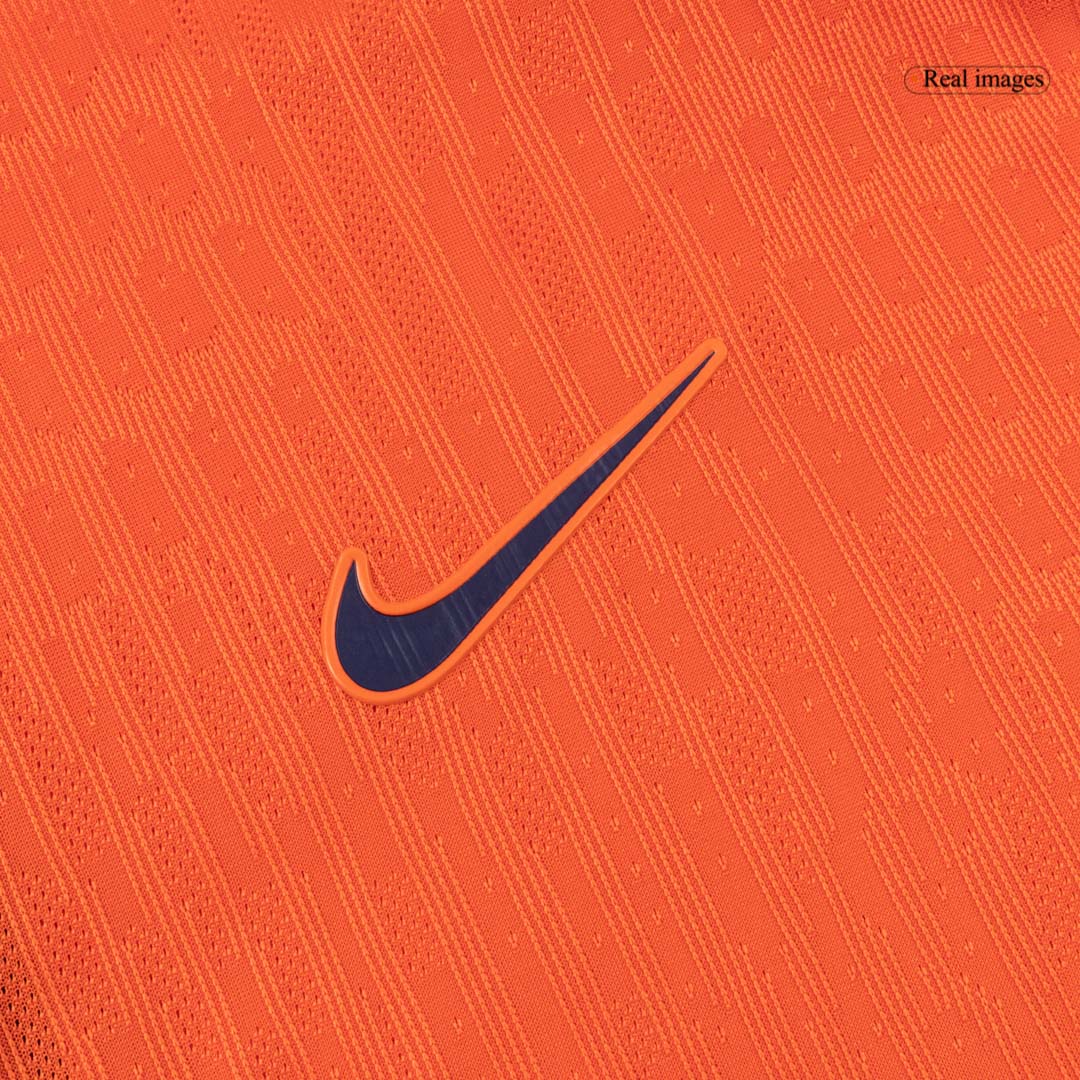 VIRGIL #4 Mens Netherlands World Cup Home Jersey 2026 - Player Version (Slim Fit)