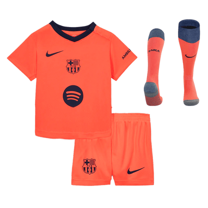 Kids Barcelona Third Full Kit 2025/26