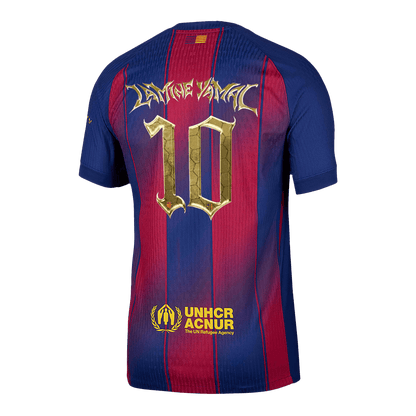 LAMINE YAMAL #10 Mens Barcelona Home Jersey 2025/26 - Player Version (Slim Fit)