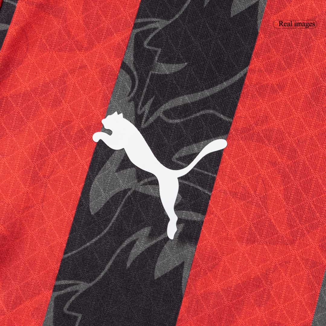 Mens AC Milan Home Jersey 2025/26 - Player Version (Slim Fit)