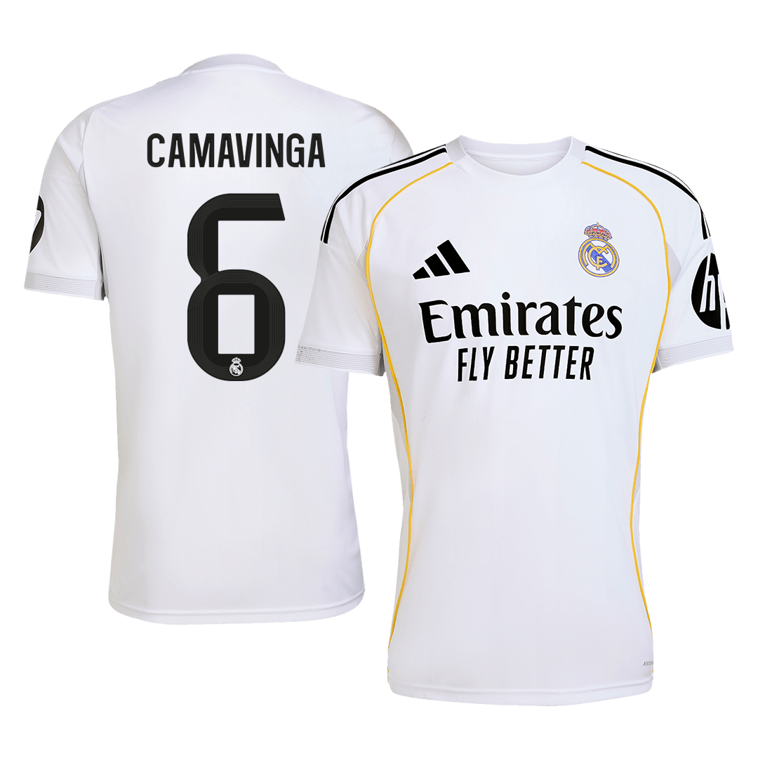 CAMAVINGA #6 Mens Real Madrid Home Jersey 2025/26