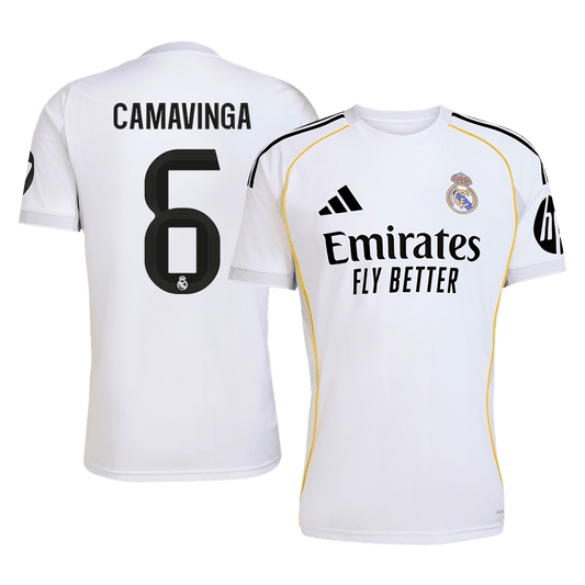 CAMAVINGA #6 Mens Real Madrid Home Jersey 2025/26