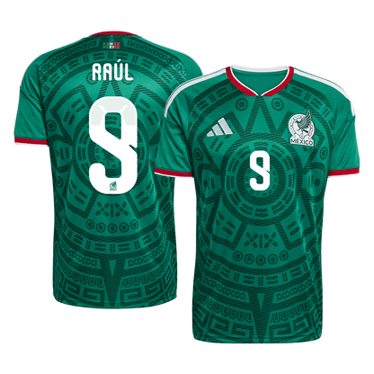 Raúl #9 Mens Mexico World Cup Home Jersey 2026