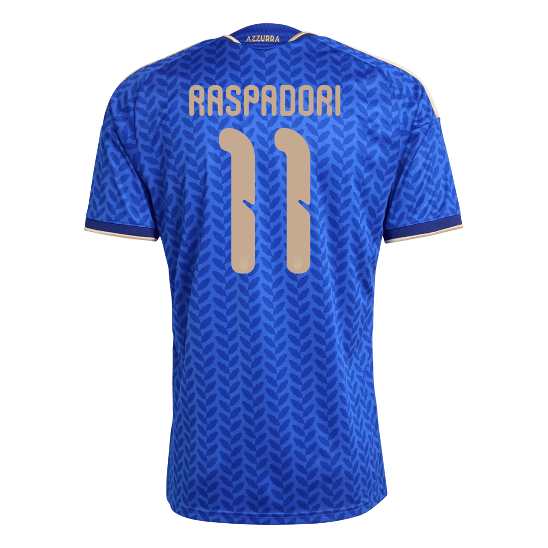 RASPADORI #11 Mens Italy World Cup Home Jersey 2026