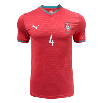 RÚBEN DIAS #4 Mens Portugal World Cup Home Jersey 2026 - Player Version (Slim Fit)