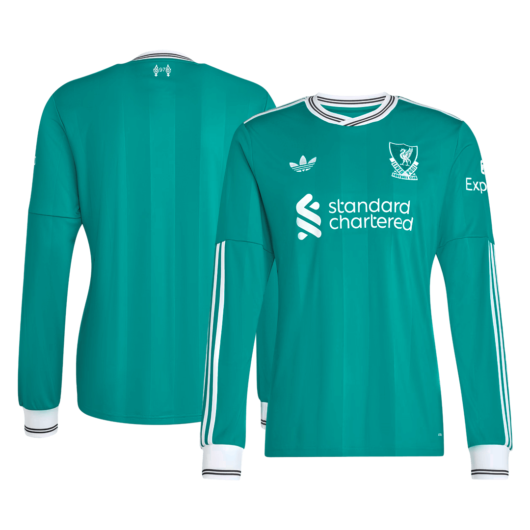 Mens Liverpool Third Long Sleeve Jersey 2025/26