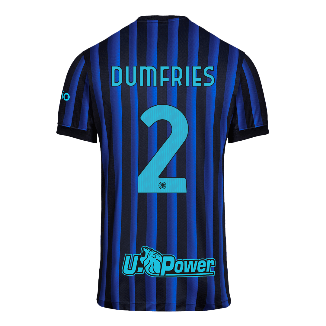 DUMFRIES #2 Mens Inter Milan Home Jersey 2025/26
