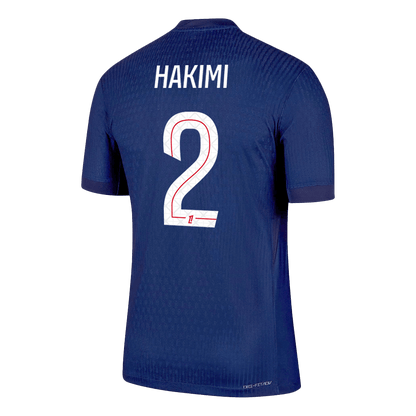 HAKIMI #2 Mens PSG Home Jersey 2025/26 - Player Version (Slim Fit)