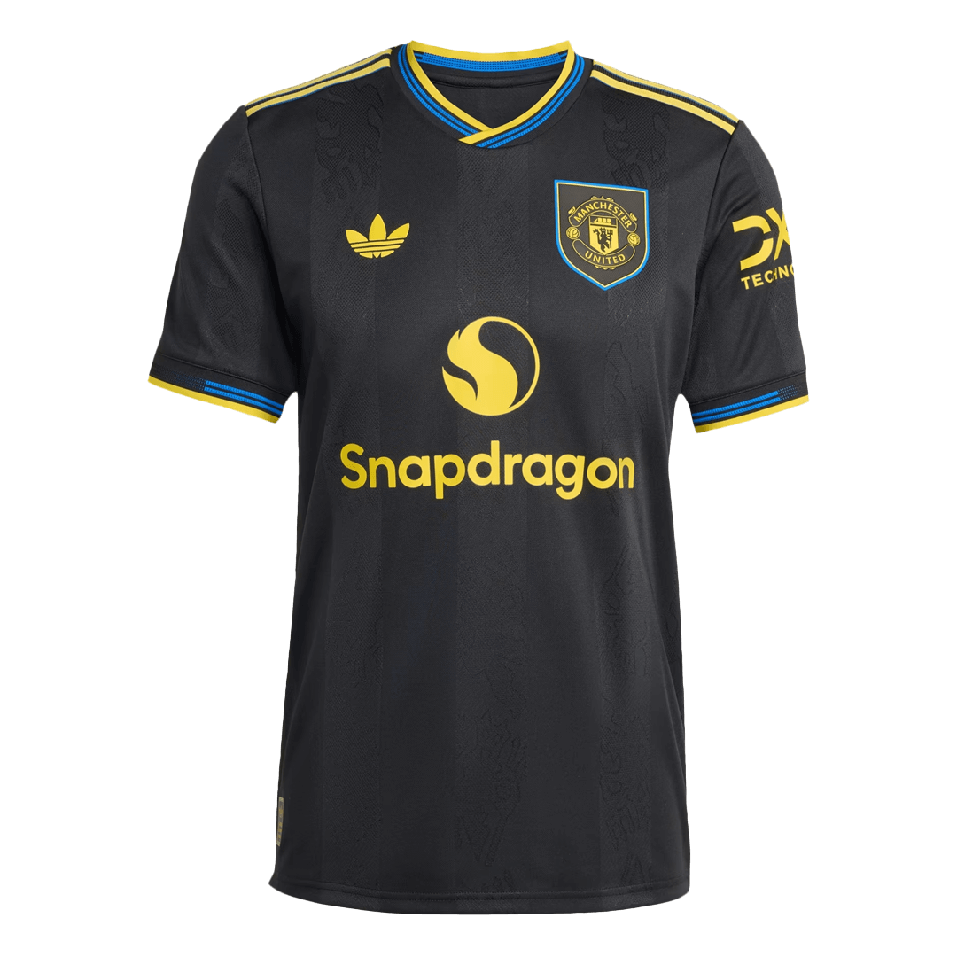 Mens Manchester United Third Jersey 2025/26 - Player Version (Slim Fit)