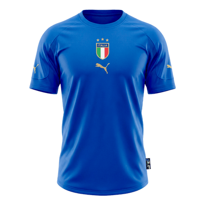 Retro 2004 Mens Italy Home Jersey