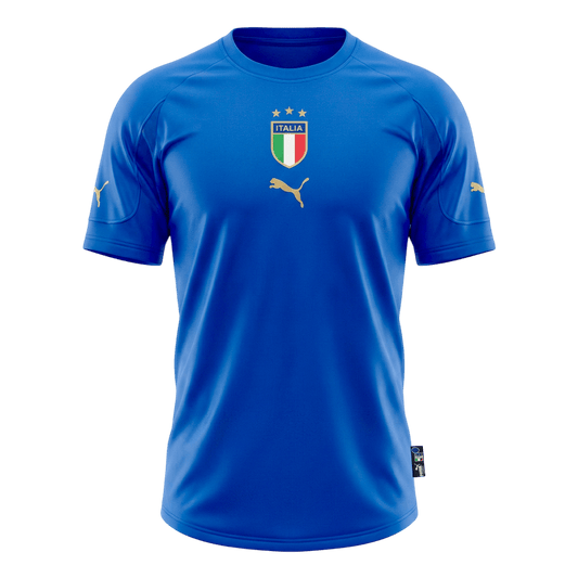 Retro 2004 Mens Italy Home Jersey