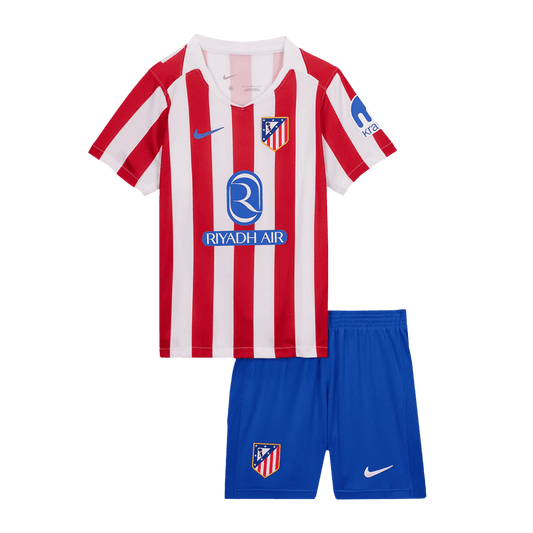 Kids Atletico Madrid Home Kit 2025/26