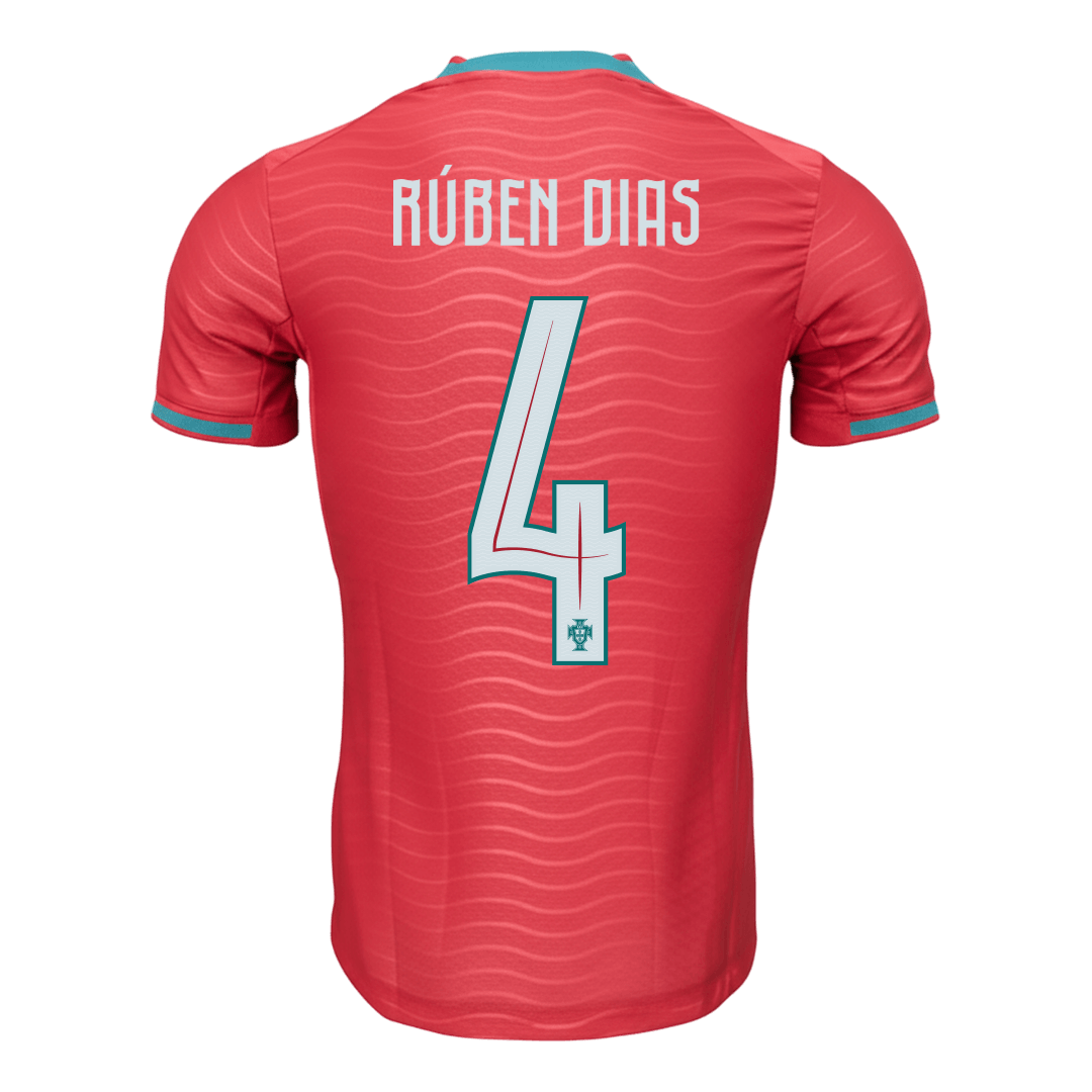 RÚBEN DIAS #4 Mens Portugal World Cup Home Jersey 2026 - Player Version (Slim Fit)