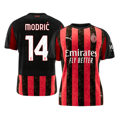 MODRIĆ #14 Mens AC Milan Home Jersey 2025/26 [PREMIUM]