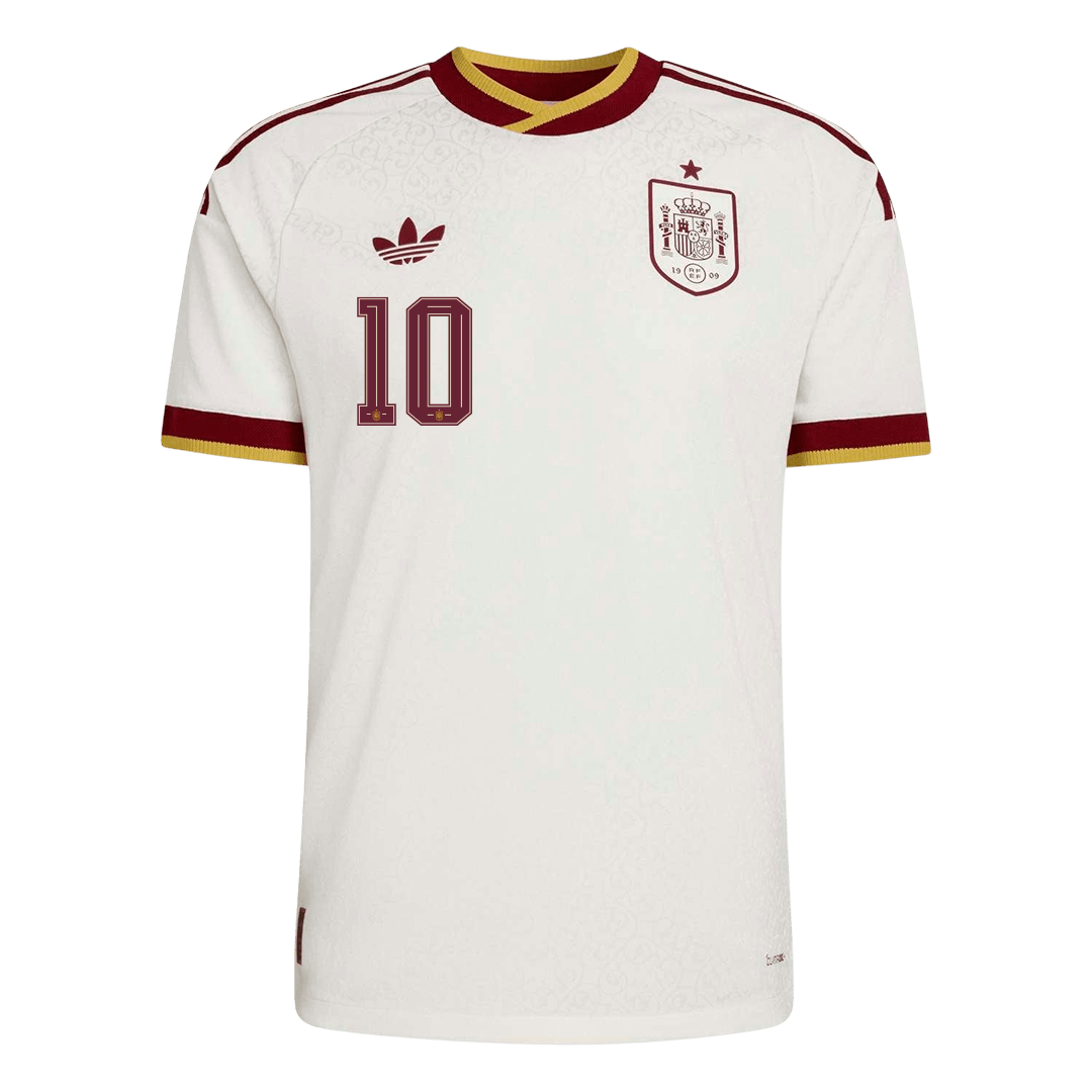 OLMO #10 Mens Spain World Cup Away Jersey 2026 - Player Version (Slim Fit)