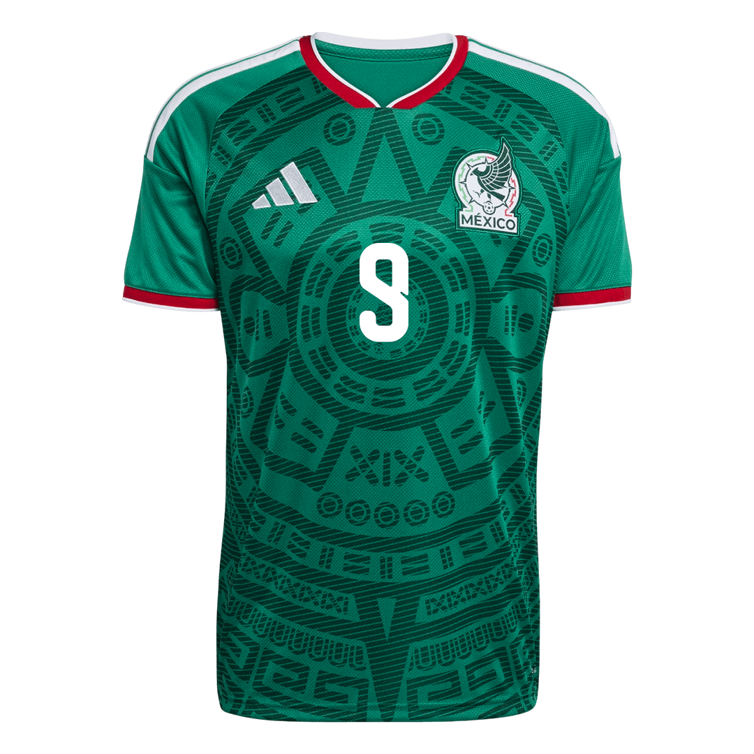 Raúl #9 Mens Mexico World Cup Home Jersey 2026