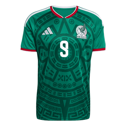 Raúl #9 Mens Mexico World Cup Home Jersey 2026