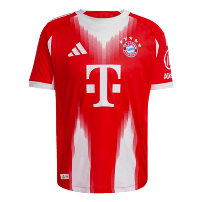 UPAMECANO #2 Mens Bayern Munich Home Jersey 2025/26 - Player Version (Slim Fit)