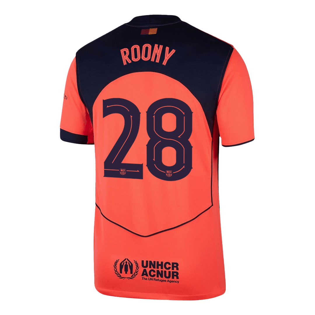 ROONY #28 Mens Barcelona Third Jersey 2025/26