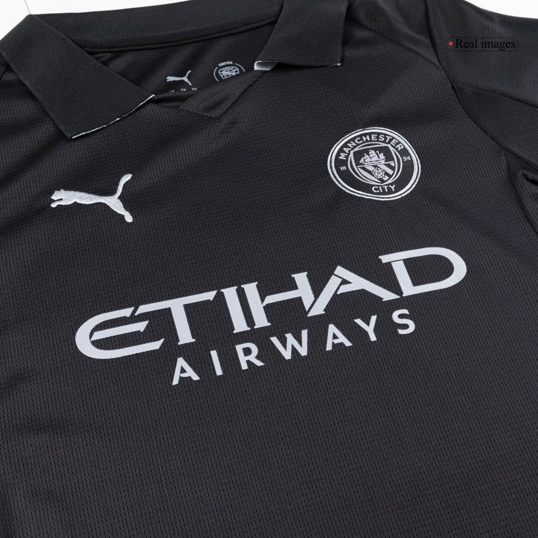 Kids Manchester City Away Kit 2025/26