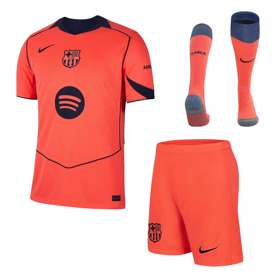 Men's Barcelona Third Full Kit 2025/26