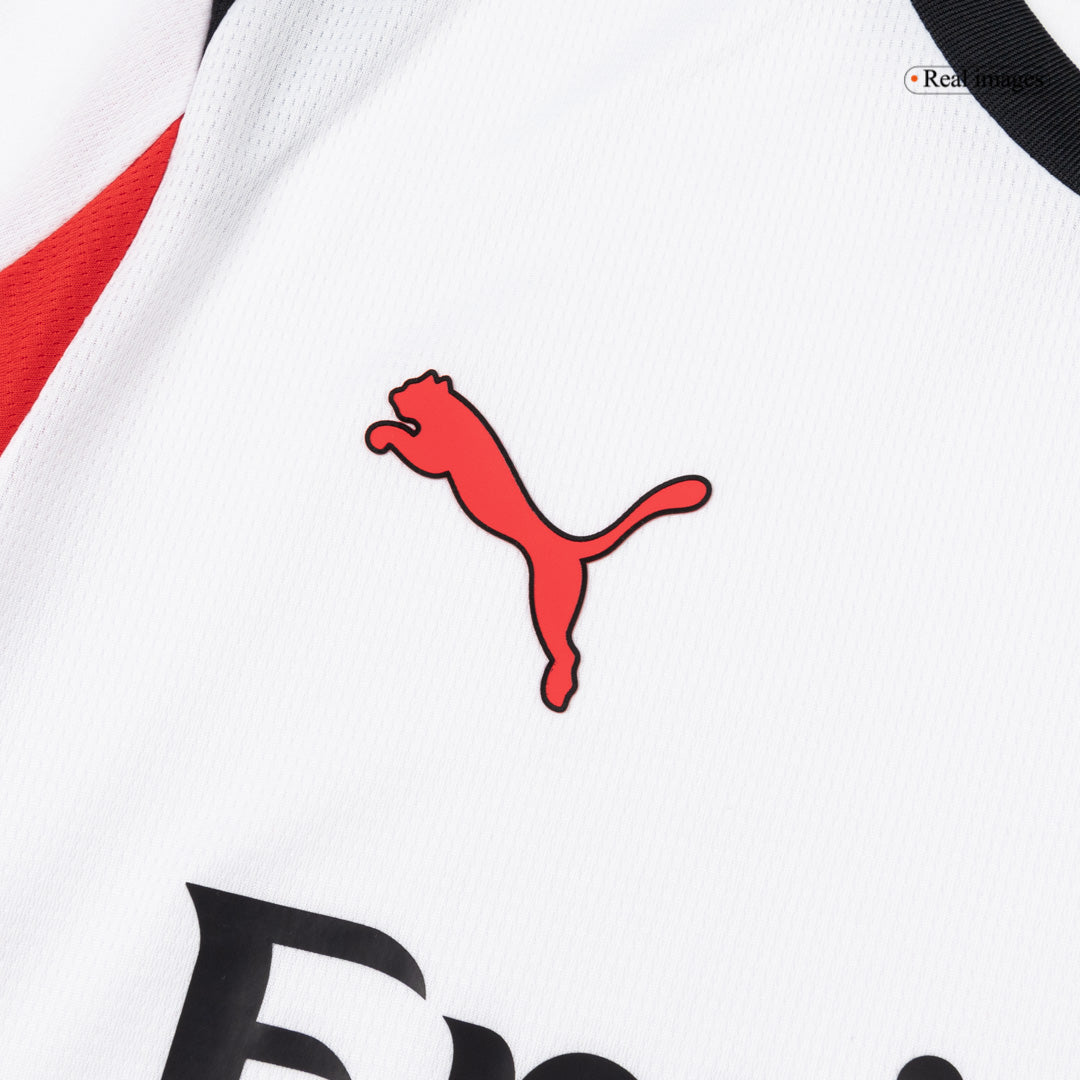 Mens AC Milan Away Long Sleeve Jersey 2025/26