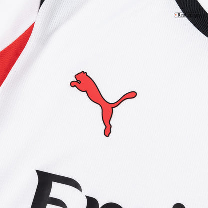 Mens AC Milan Away Long Sleeve Jersey 2025/26