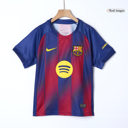 Kids Barcelona Home Kit 2025/26