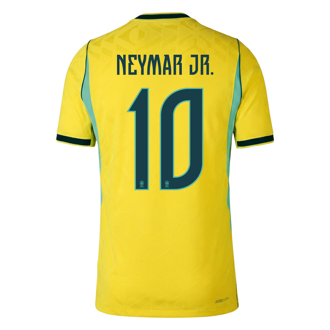 NEYMAR JR. #10 Mens Brazil World Cup Home Jersey 2026 - Player Version (Slim Fit)