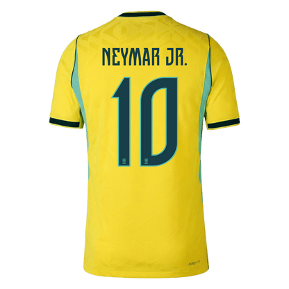 NEYMAR JR. #10 Mens Brazil World Cup Home Jersey 2026 - Player Version (Slim Fit)