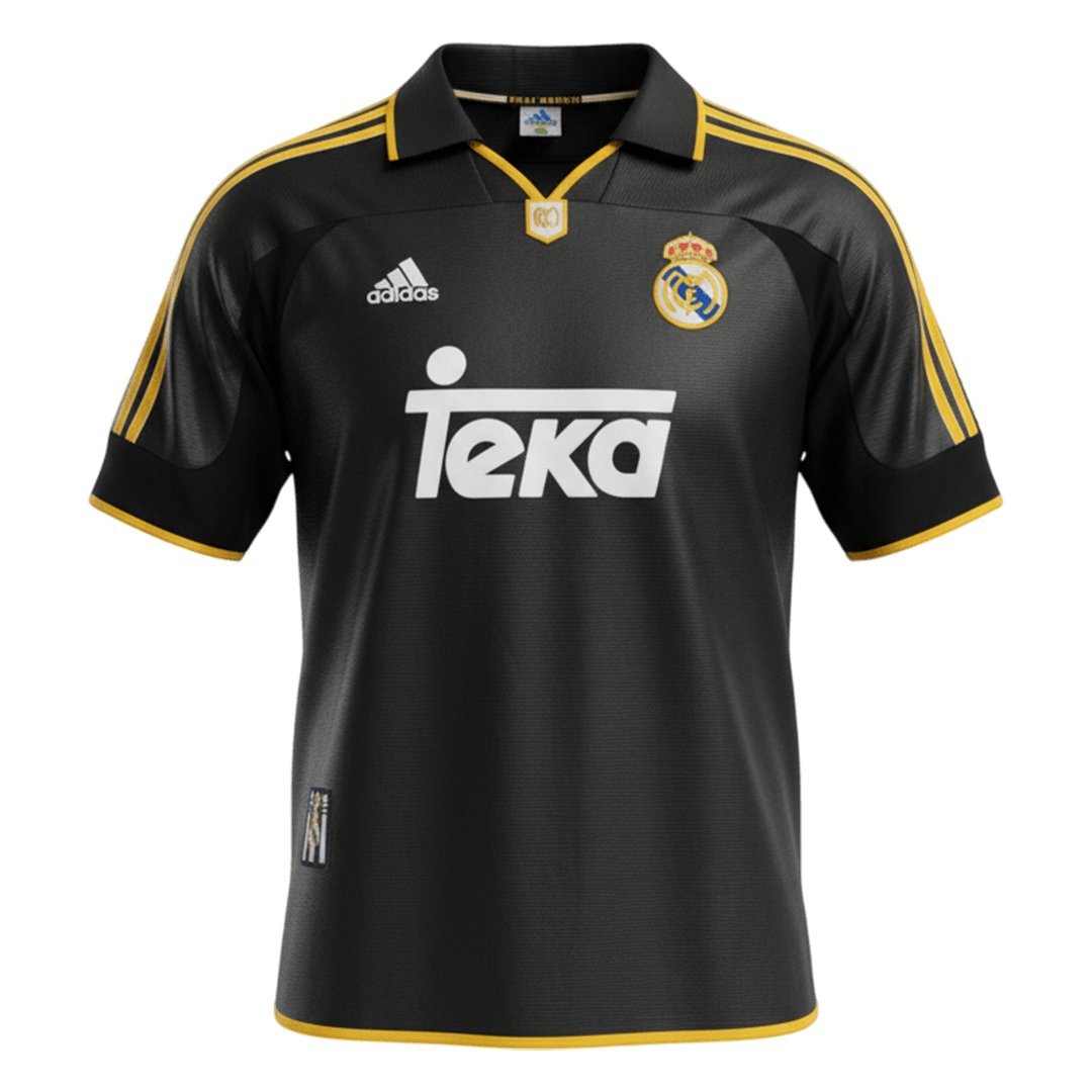 Retro 1999/01 Mens Real Madrid Away Jersey
