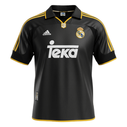 Retro 1999/01 Mens Real Madrid Away Jersey