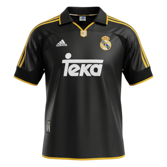 Retro 1999/01 Mens Real Madrid Away Jersey
