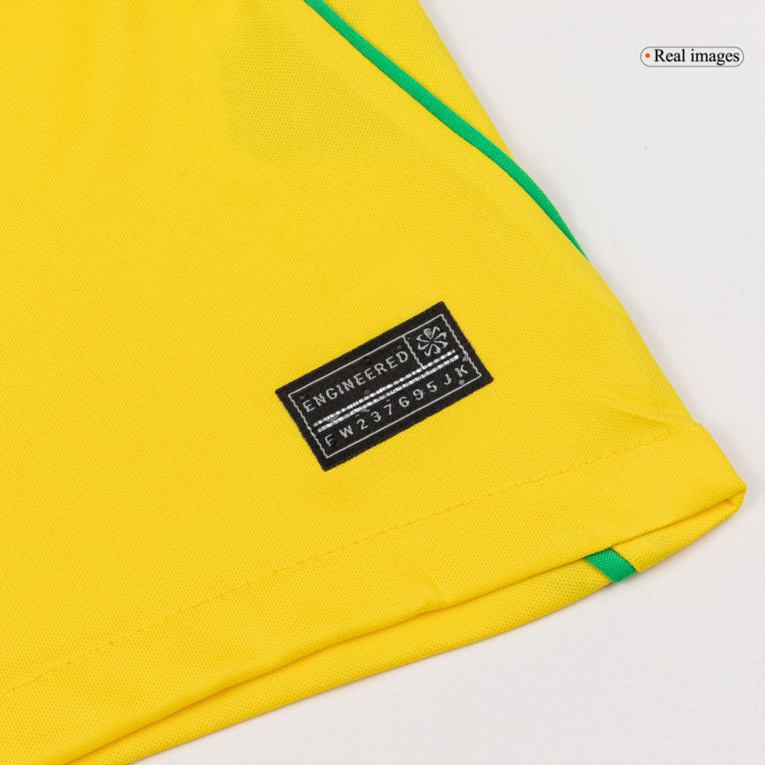 ENDRICK #19 Mens Brazil World Cup Home Jersey 2026